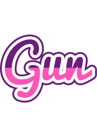 Gun cheerful logo