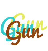 Gun cupcake logo