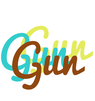 Gun cupcake logo