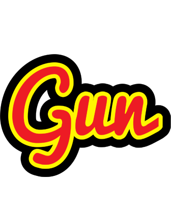 Gun fireman logo