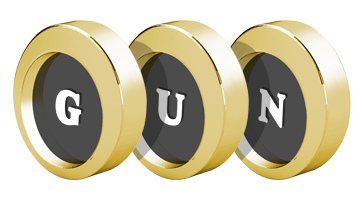 Gun gold logo