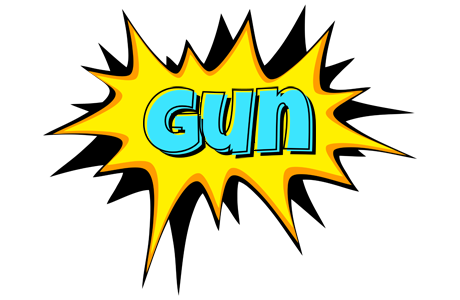 Gun indycar logo