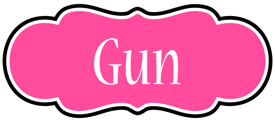 Gun invitation logo