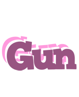 Gun relaxing logo