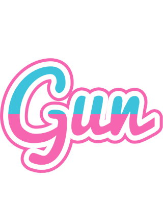 Gun woman logo