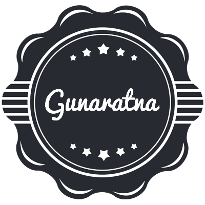 Gunaratna badge logo
