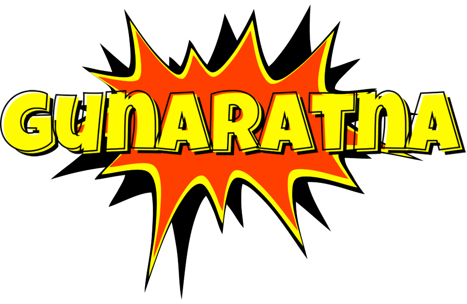 Gunaratna bazinga logo