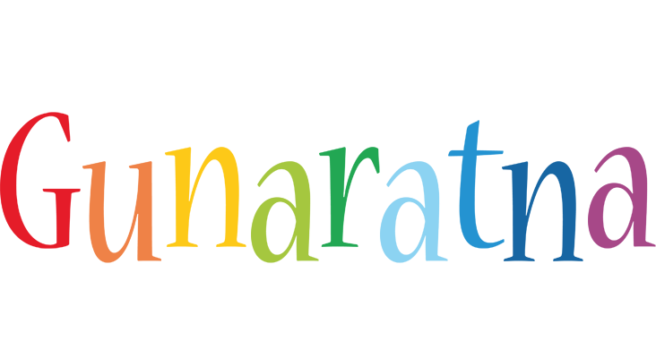 Gunaratna birthday logo
