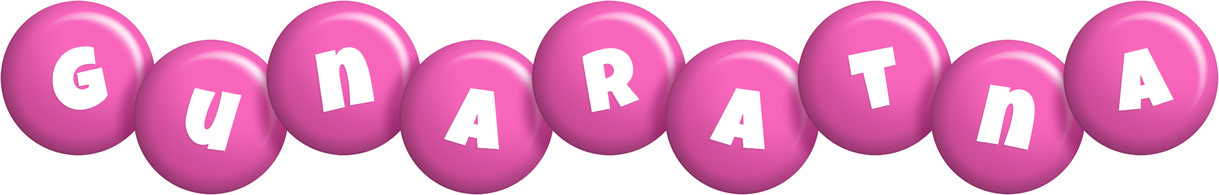 Gunaratna candy-pink logo