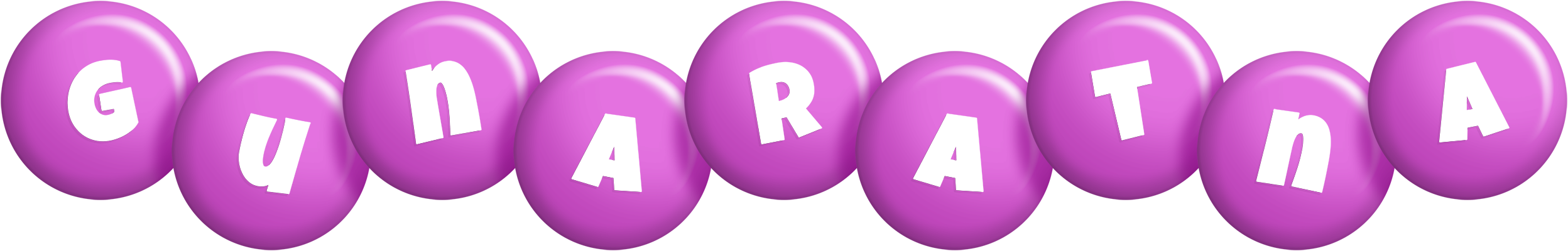 Gunaratna candy-purple logo