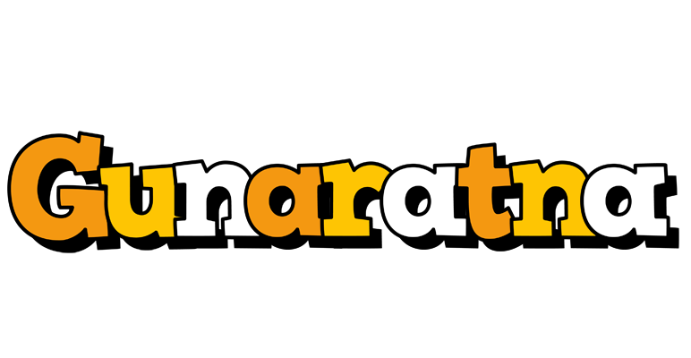 Gunaratna cartoon logo