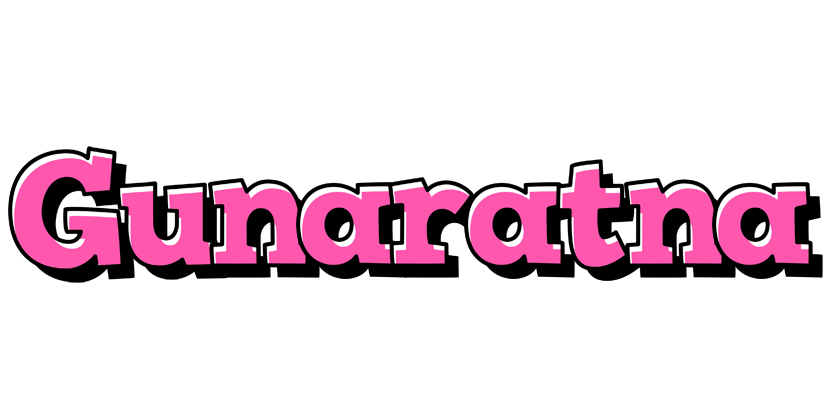 Gunaratna girlish logo