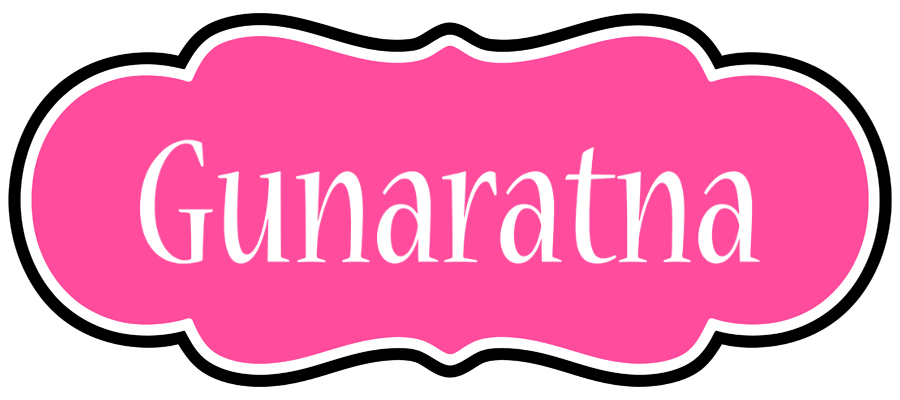 Gunaratna invitation logo