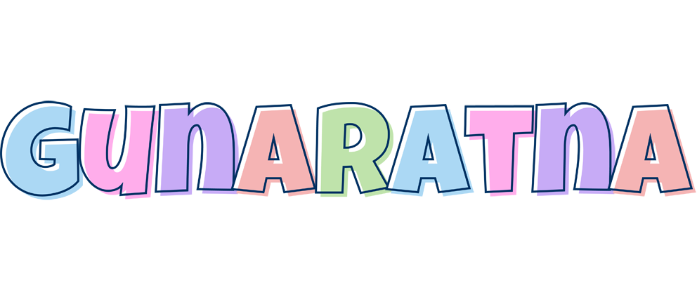 Gunaratna pastel logo