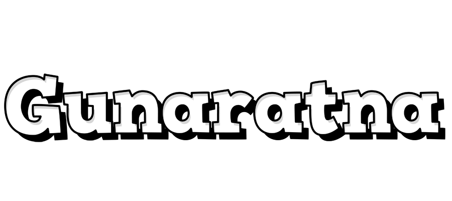 Gunaratna snowing logo
