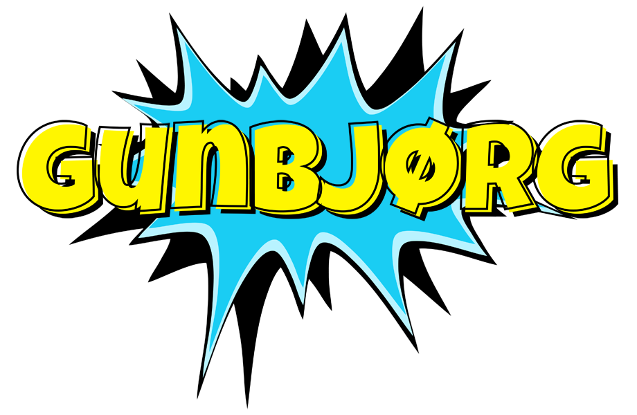 Gunbjørg amazing logo