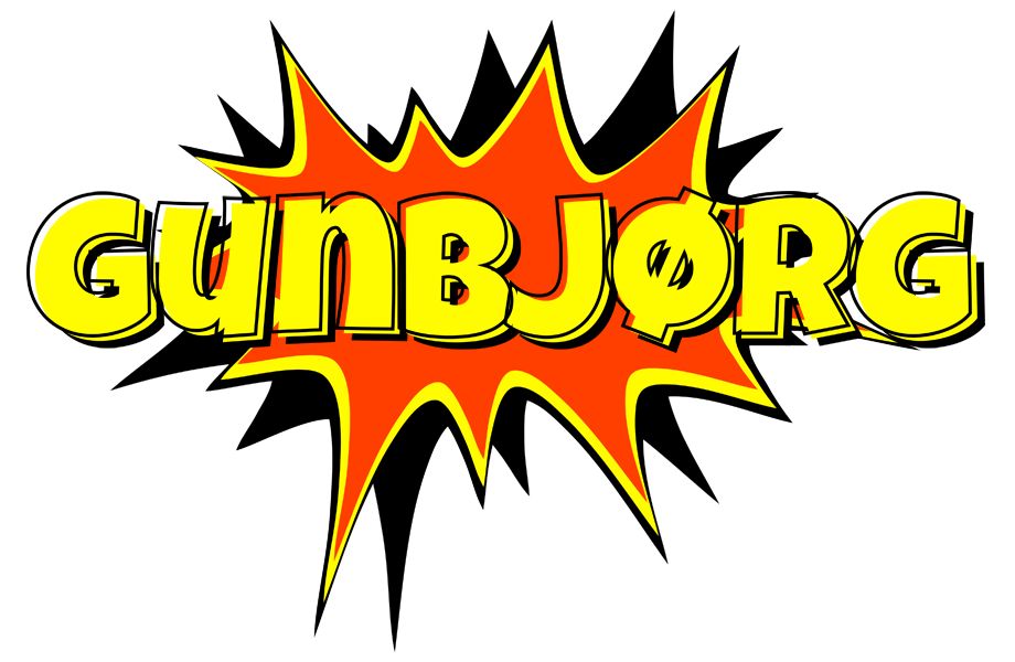 Gunbjørg bazinga logo