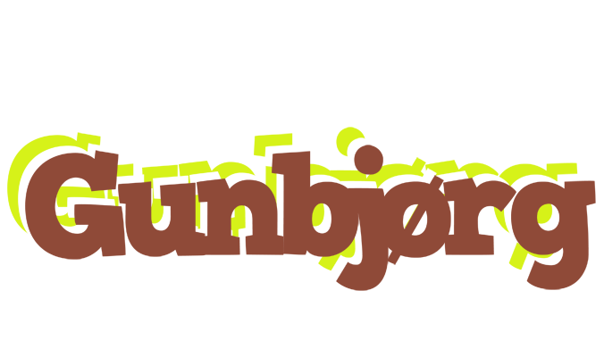 Gunbjørg caffeebar logo