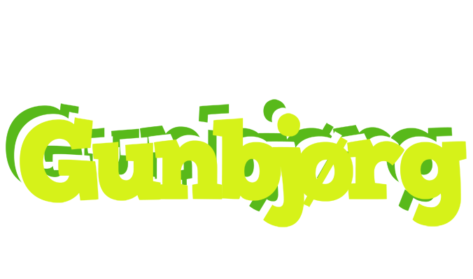 Gunbjørg citrus logo
