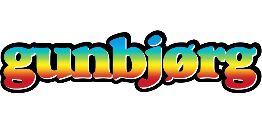 Gunbjørg color logo