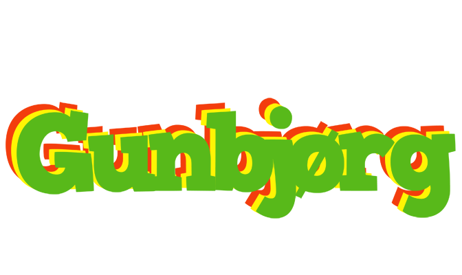 Gunbjørg crocodile logo