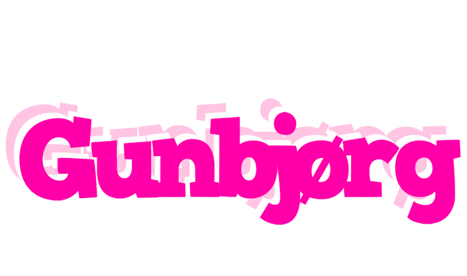 Gunbjørg dancing logo