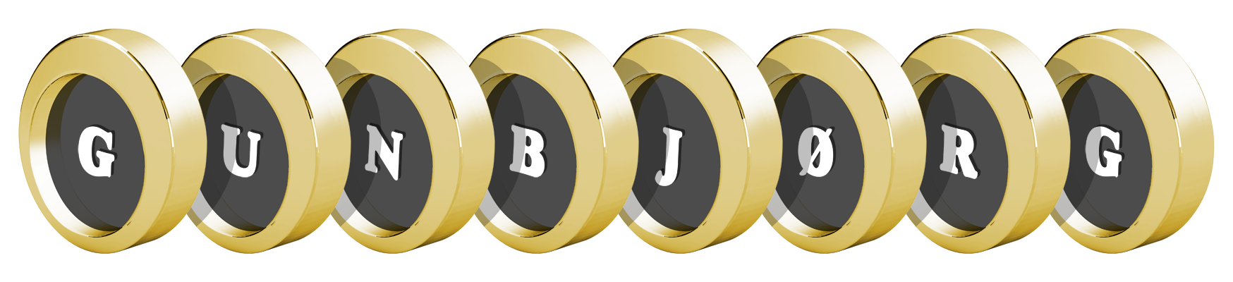 Gunbjørg gold logo