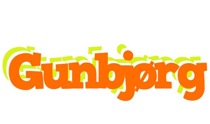 Gunbjørg healthy logo