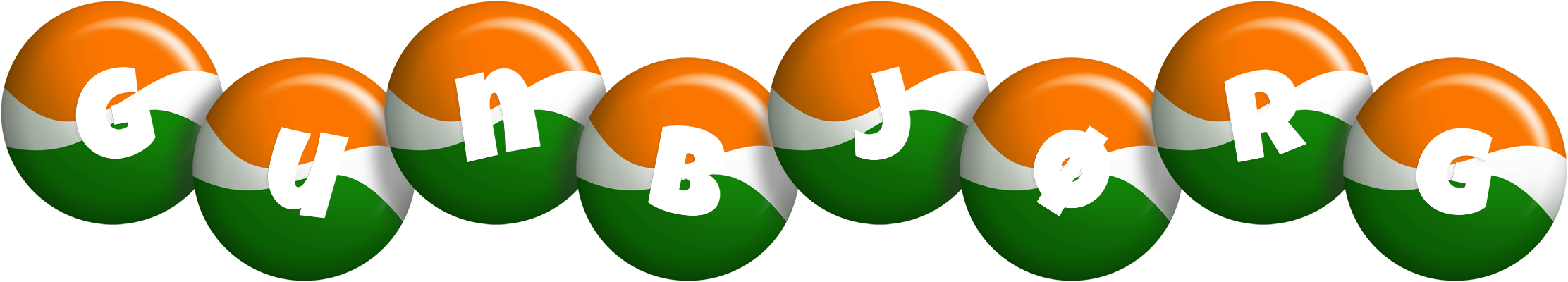 Gunbjørg india logo
