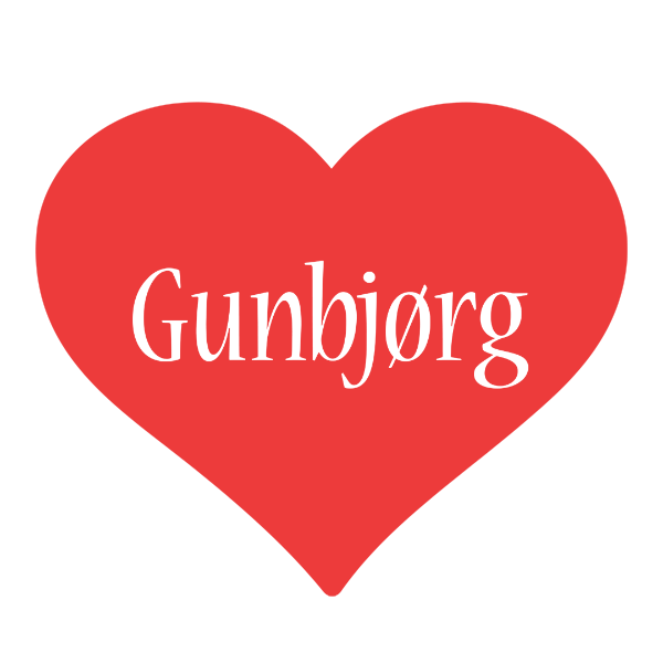 Gunbjørg love logo