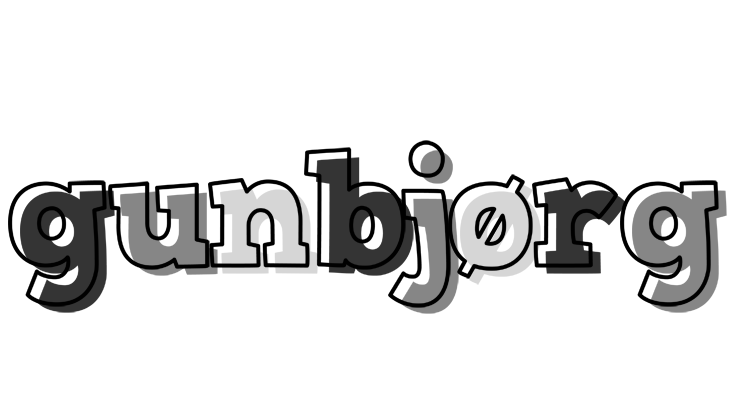 Gunbjørg night logo