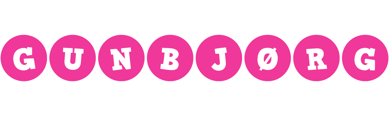 Gunbjørg poker logo