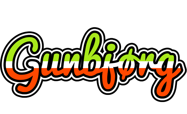 Gunbjørg superfun logo