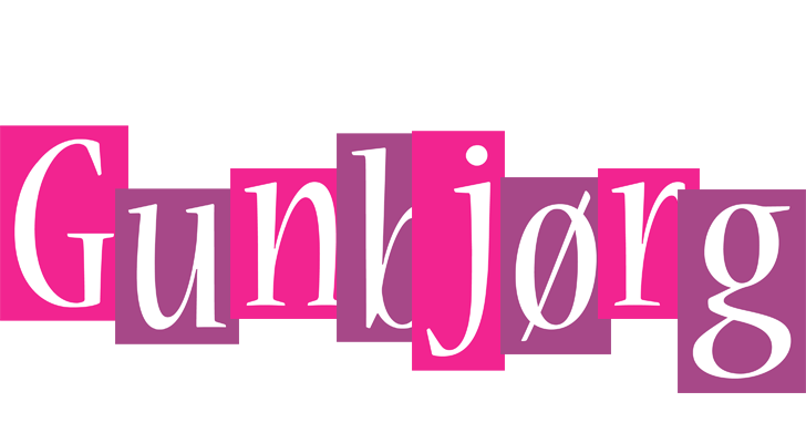 Gunbjørg whine logo