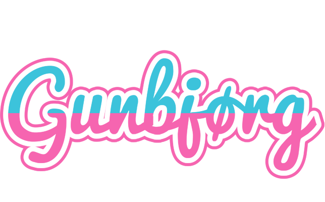 Gunbjørg woman logo