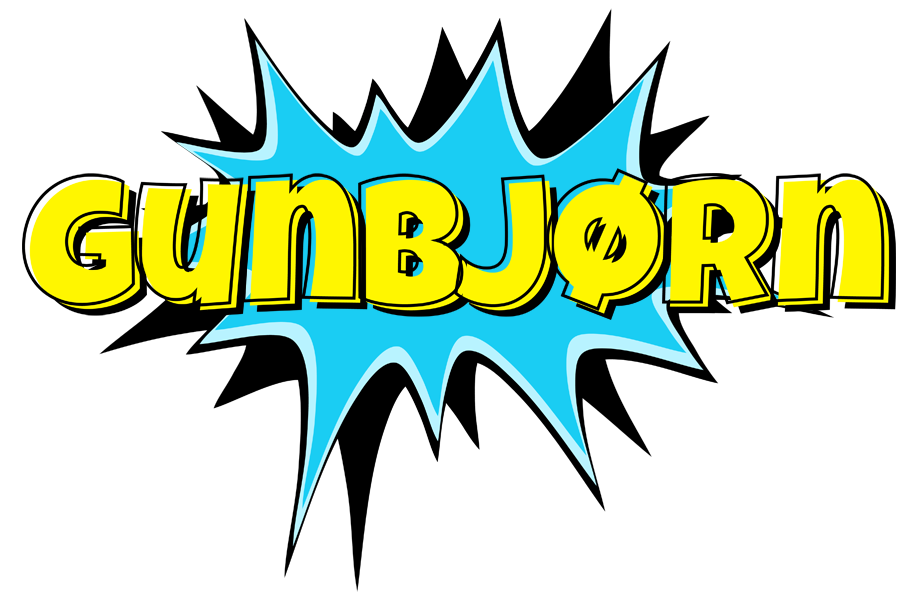 Gunbjørn amazing logo