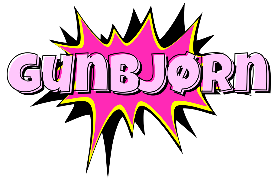 Gunbjørn badabing logo