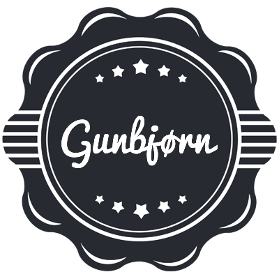 Gunbjørn badge logo