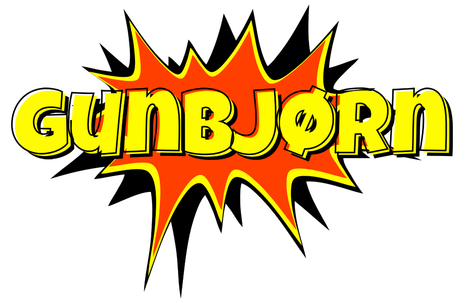 Gunbjørn bazinga logo