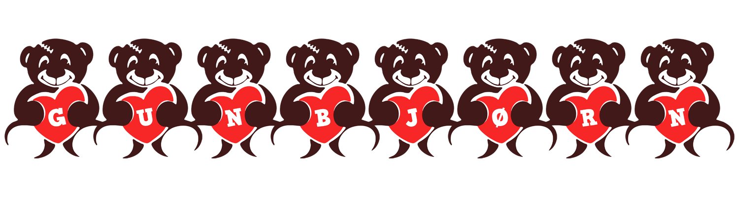 Gunbjørn bear logo
