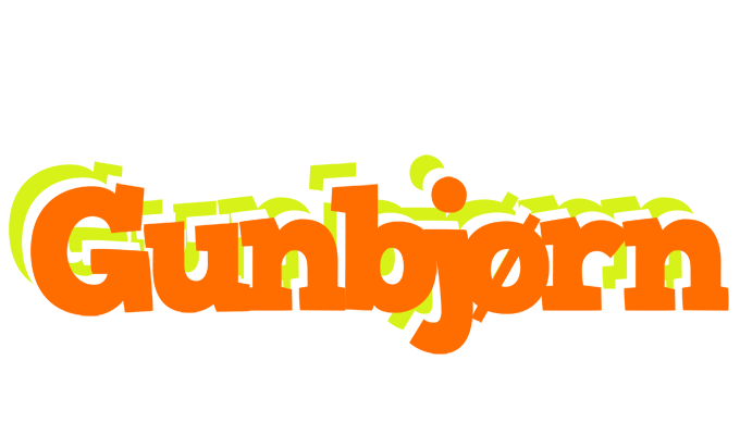 Gunbjørn healthy logo