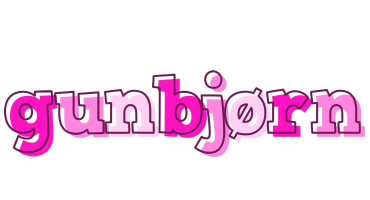 Gunbjørn hello logo