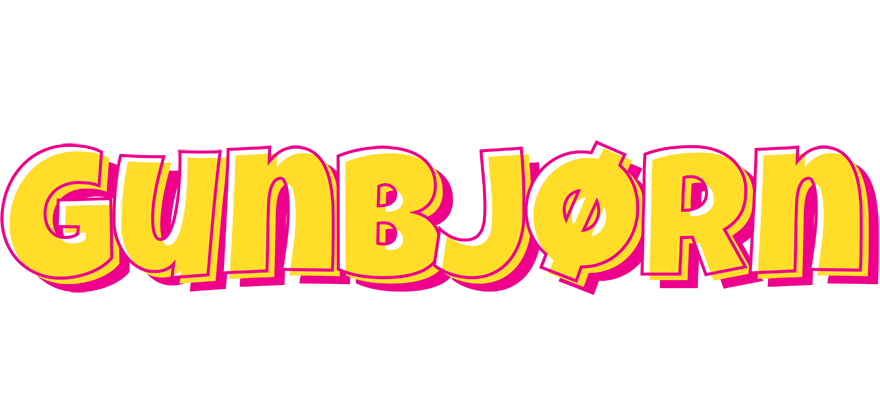 Gunbjørn kaboom logo