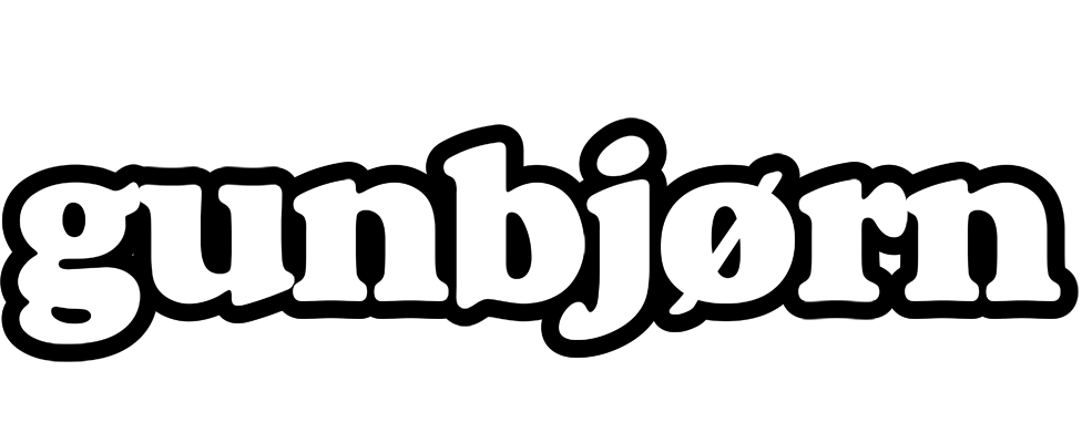 Gunbjørn panda logo
