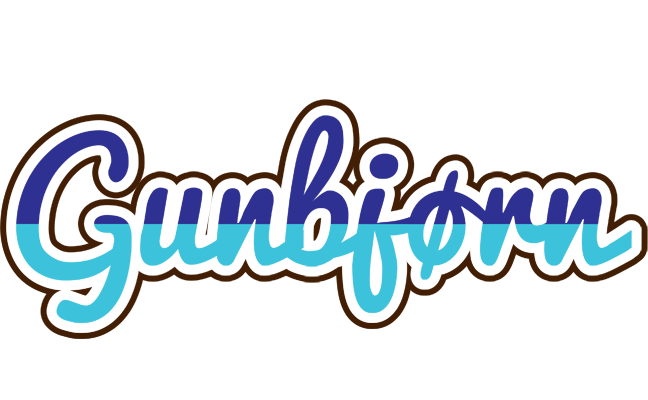 Gunbjørn raining logo