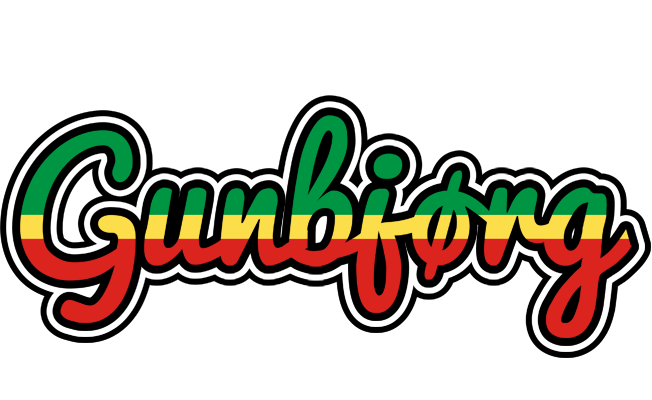 Gunbjørg african logo