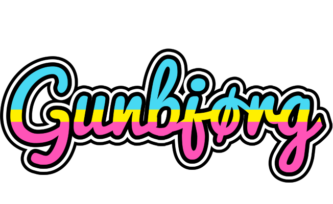 Gunbjørg circus logo