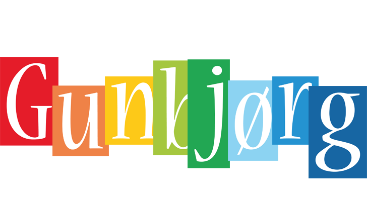 Gunbjørg colors logo
