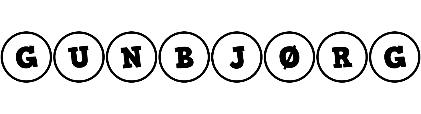 Gunbjørg handy logo
