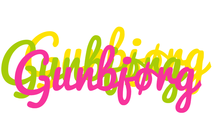 Gunbjørg sweets logo